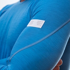 Triko dlouhé pánské SENSOR MERINO ACTIVE modré
