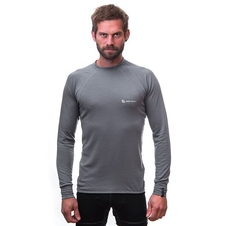 Triko dlouhé pánské SENSOR DOUBLE FACE šedé