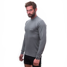 Triko dlouhé pánské SENSOR DOUBLE FACE šedé