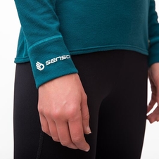 Triko dlouhé dámské SENSOR DOUBLE FACE safír