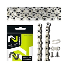 Řetěz Nexelo 1sp. BMX Stříbrný