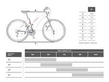 Krosové kolo Galaxy Elara 28 bílá