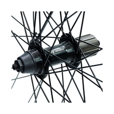 Kolo zapletené zadní NEXELO 622x19 CNC černé, kazeta 8/9/10