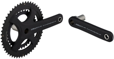 Kliky 2 Campagnolo Centaur UT Alu Black, 175mm 52-36