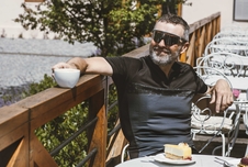 Dres FORCE ROCK krátký rukáv, šedo-černý