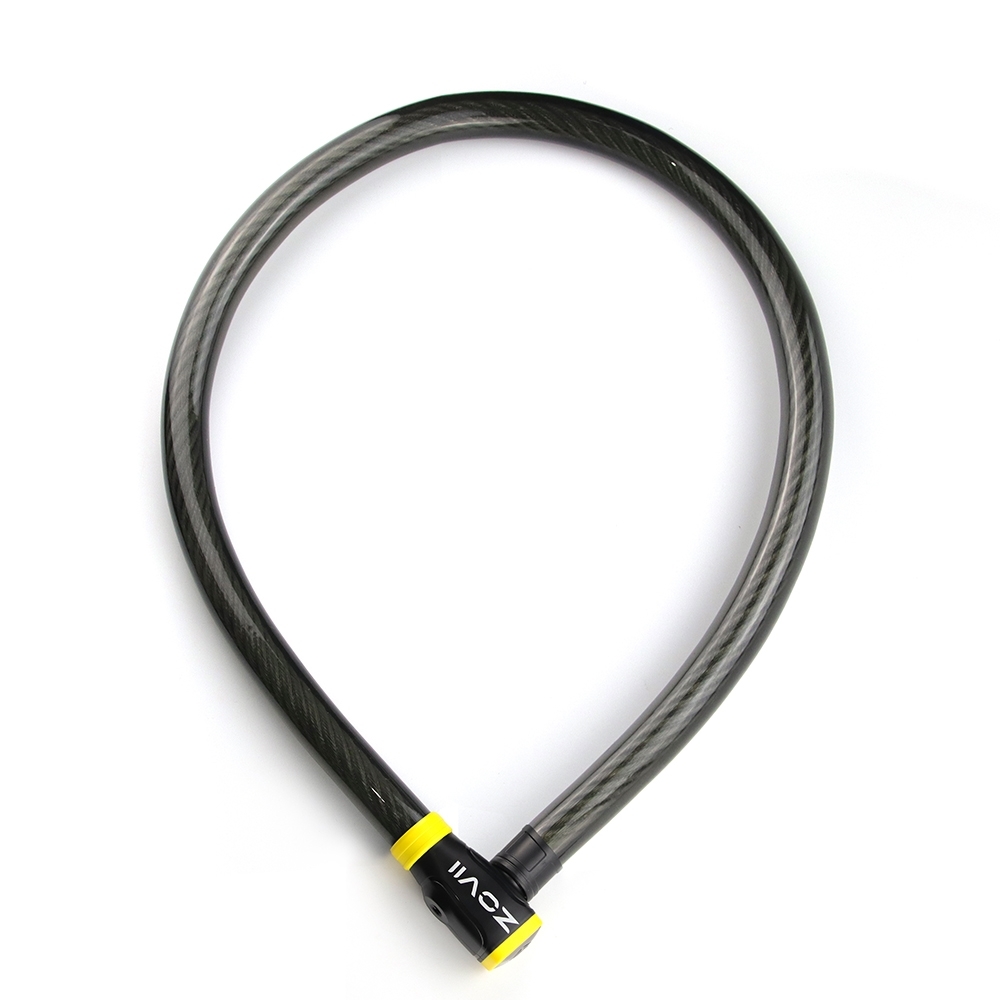 Zámek chytrý lanový s alarmem ZOVII 110cm/24mm