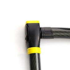 Zámek chytrý lanový s alarmem ZOVII 110cm/24mm