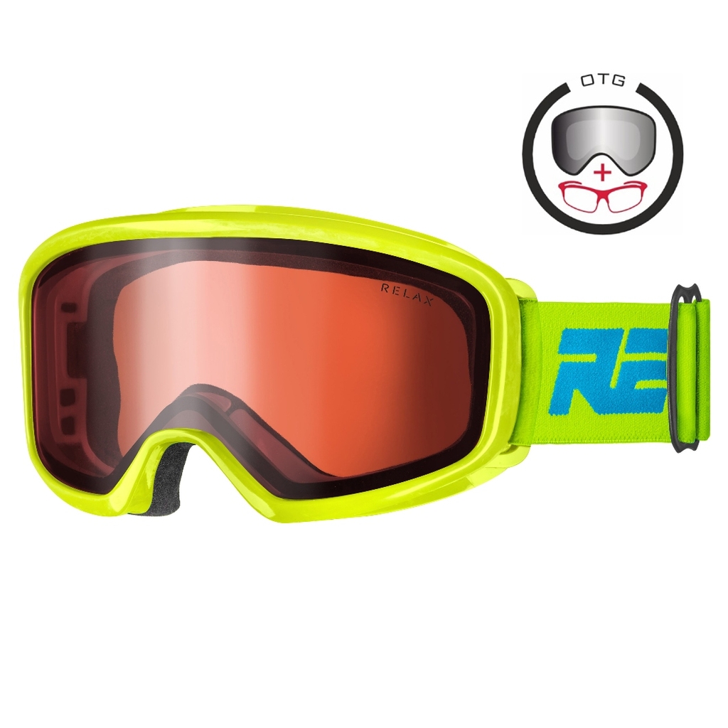 Lyžařské brýle Relax ARCH HTG54D-yellow-dětská