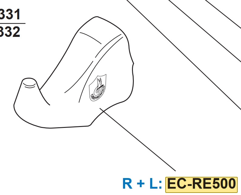 Gumy na páky Campagnolo EP špičaté (do r.v.1997)
