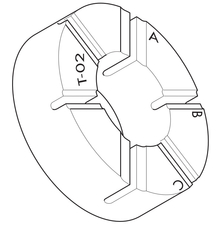 Antirotační přípravek k centrování zapletených kol