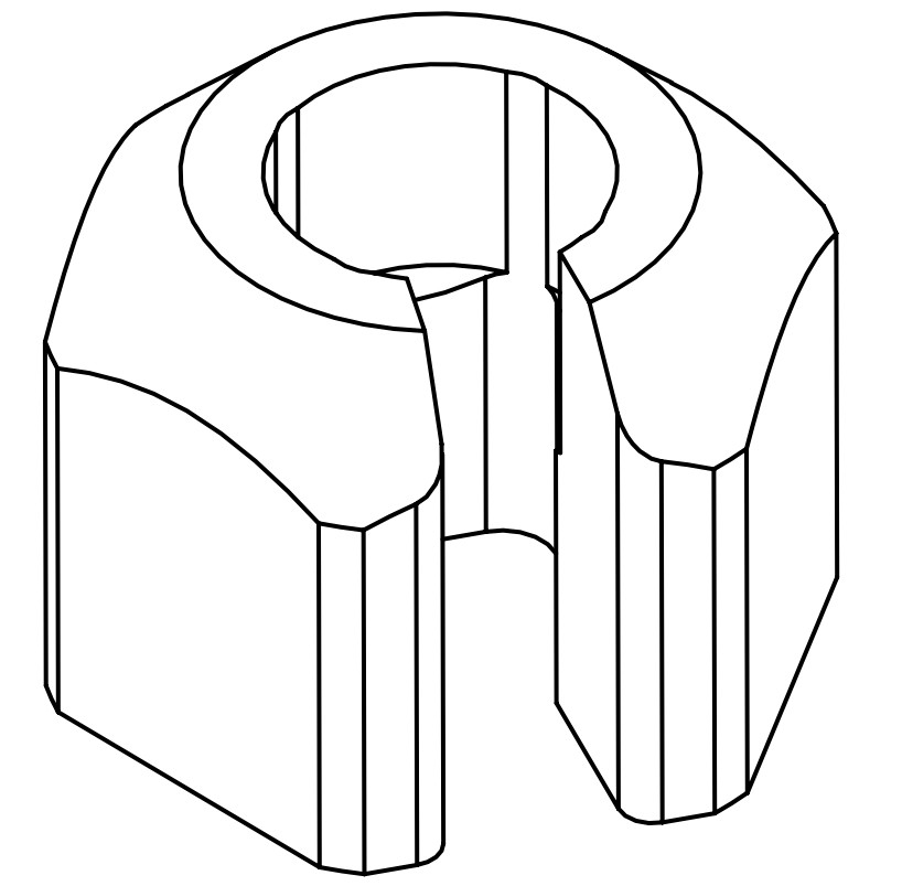 Centrovací přípravek, nástrčný, pro Bullet a Bora