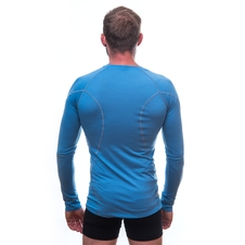 Pánské triko dl.rukáv SENSOR MERINO ACTIVE modrá 