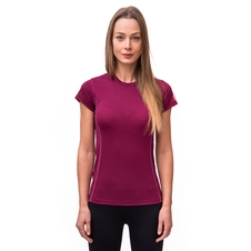 Dámské triko kr.rukáv SENSOR MERINO ACTIVE lilla 