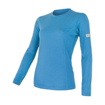 Dámské triko dl.rukáv SENSOR MERINO ACTIVE modrá 