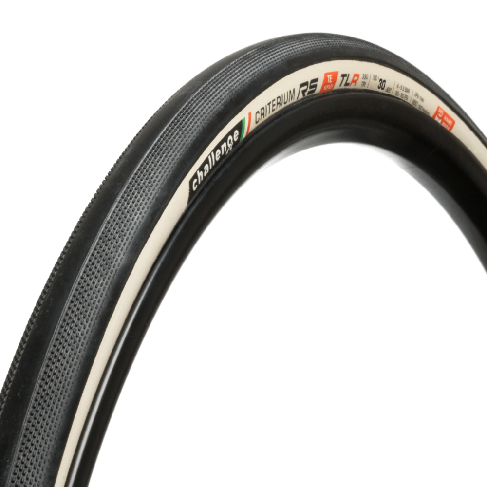 Plášť CHALLENGE CRITERIUM RS TE TLR 700x30 černá/bílá