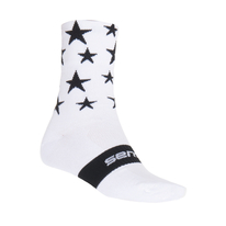 Ponožky SENSOR STARS bílá/černá 