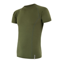 Pánské triko kr.rukáv SENSOR MERINO ACTIVE safari green 