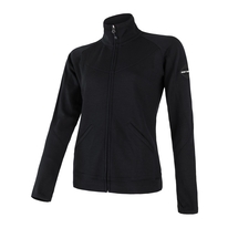 Dámská mikina celozip SENSOR MERINO UPPER černá 