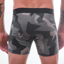 Pánské trenky SENSOR MERINO IMPRESS černá/camo 