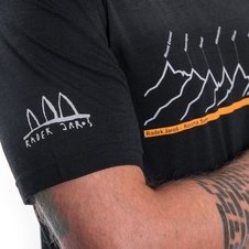 Pánské triko kr.rukáv SENSOR MERINO AIR RJ černá 