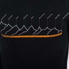 Pánské triko kr.rukáv SENSOR MERINO AIR RJ černá 