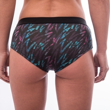 Dámské kalhotky SENSOR MERINO IMPRESS černá/stripes 