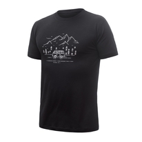 Pánské triko kr.rukáv SENSOR MERINO ACTIVE VAN LIFE černá 