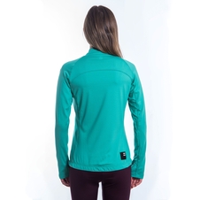 Dámská mikina celozip SENSOR COOLMAX THERMO sea green 