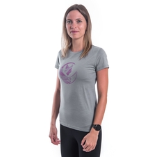 Dámské triko kr.rukáv SENSOR MERINO ACTIVE FOX šedá 
