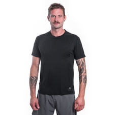 Pánské triko kr.rukáv SENSOR MERINO AIR traveller černá 