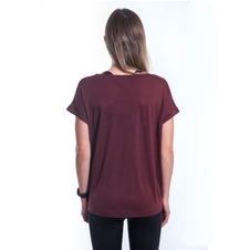 Dámské triko kr.rukáv SENSOR MERINO AIR traveller port red 