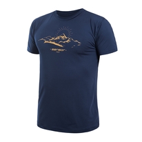 Pánské triko kr.rukáv SENSOR COOLMAX TECH MOUNTAINS 98 deep blue 