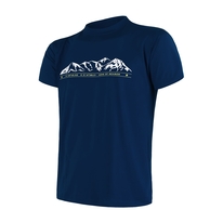 Pánské triko kr.rukáv SENSOR COOLMAX TECH MOUNTAINS LIMITED deep blue 