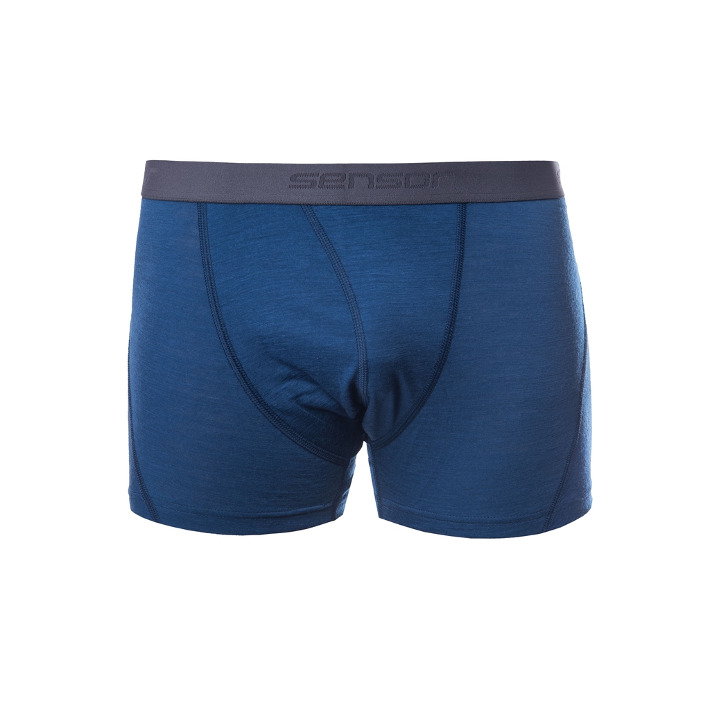 Pánské trenky SENSOR MERINO AIR tm.modrá 