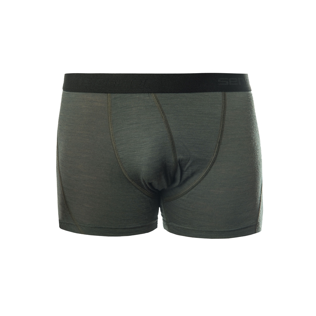 Pánské trenky SENSOR MERINO AIR olive green 