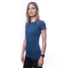 Dámské triko kr.rukáv SENSOR MERINO AIR tm.modrá 
