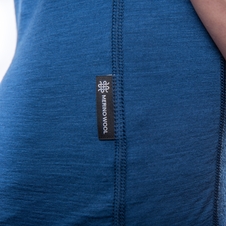 Dámské triko kr.rukáv SENSOR MERINO AIR tm.modrá 
