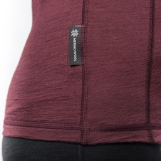 Dámské triko dl.rukáv SENSOR MERINO AIR port red 