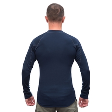 Pánské triko dl.rukáv SENSOR DOUBLE FACE deep blue 