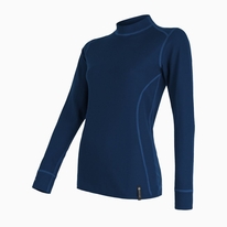 Dámské triko dl.rukáv SENSOR DOUBLE FACE deep blue 