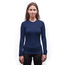 Dámské triko dl.rukáv SENSOR MERINO ACTIVE deep blue 