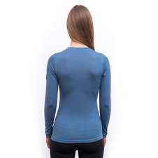 Dámské triko dl.rukáv SENSOR MERINO AIR riviera blue 