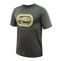 Pánské triko kr.rukáv SENSOR MERINO AIR OUTDOORS olive green 