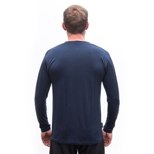 Pánské triko dl.rukáv SENSOR MERINO ACTIVE OUTSIDE deep blue 