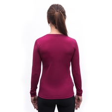 Dámské triko dl.rukáv SENSOR MERINO ACTIVE FOX lilla 
