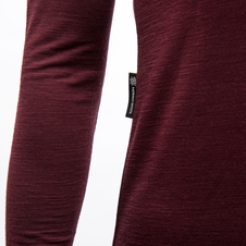 Dámské body dl.rukáv SENSOR MERINO AIR port red 
