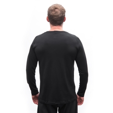 Pánské triko dl.rukáv SENSOR MERINO BLEND ELEMENTS černá 
