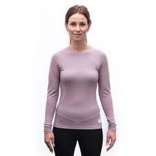 Dámské triko dl.rukáv SENSOR MERINO DF mystic violet 