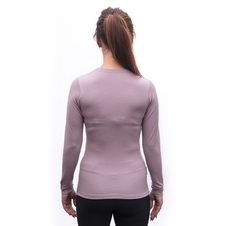 Dámské triko dl.rukáv SENSOR MERINO DF mystic violet 