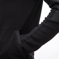 Pánská bunda fleece celozip SENSOR TEDDY černá 